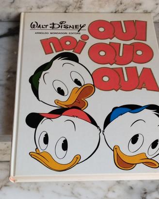 TOPOLINO CARTONATO NOI QUI QUO QUA A COLORI