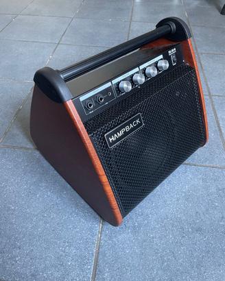 Cassa Monitor Amplificata Per Batteria Digitale