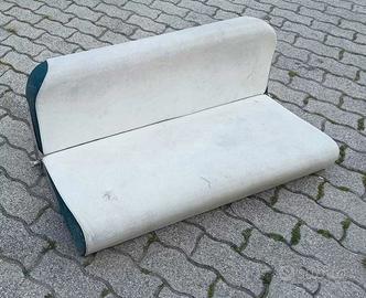 Sedile abbattibile doppio per barca e gommone