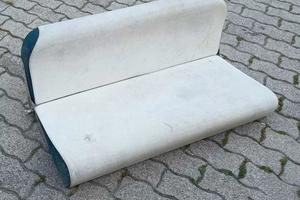 Sedile abbattibile doppio per barca e gommone