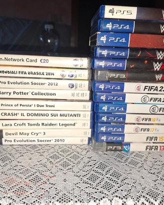 Giochi Ps5 ps4 ps3 ps2 per collezionisti