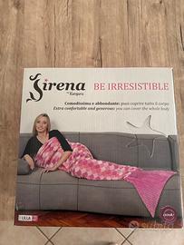 coperta a coda di sirena