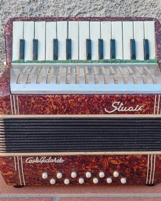 Fisarmonica a piano Castelfidardo vintage anni '50