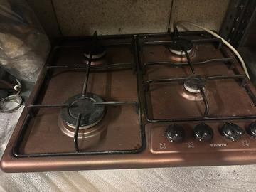 Piano cottura nardi 4 fuochi