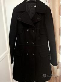 cappotto nero elegante 