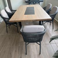 Tavolo da pranzo multiuso interno/esterno