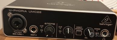 scheda audio  U-Phoria UMC22