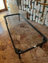 Rete materasso singolo in ferro