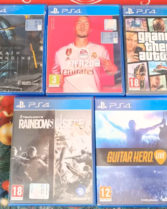 Dischi giochi PS4