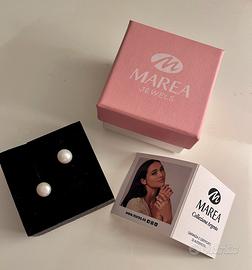 Orecchini a lobo con perle MAREA JEWELS (Nuovi)