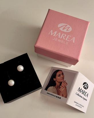 Orecchini a lobo con perle MAREA JEWELS (Nuovi)