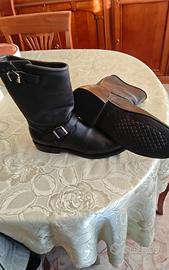 Don Quijote stivaletti Biker Pelle Originali 