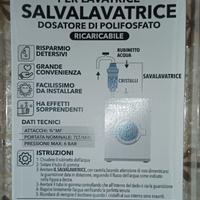 Salvalatrice anticalcare per lavatrice