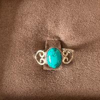 Anello in argento 925 con turchese