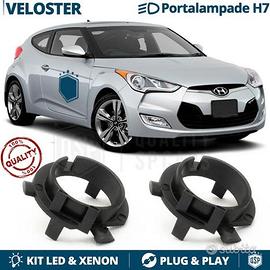 ADATTATORI montaggio KIT LED H7 Hyundai Veloster