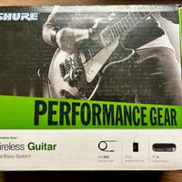 Wireless jack radio - Shure PG1 PG4