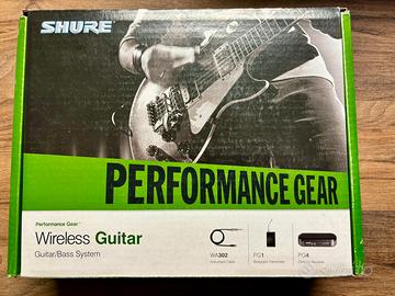 Wireless jack radio - Shure PG1 PG4