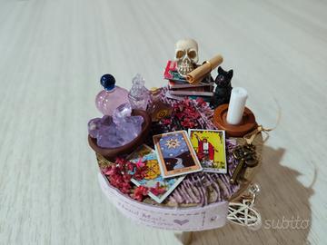 decorazione halloween strega cartomante 