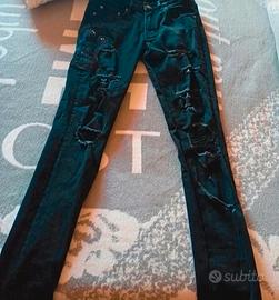 Jeans strappati shake tg s 