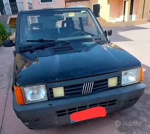 Fiat Panda 1.1 Benzina/GPL 2001 Con Gancio Traino