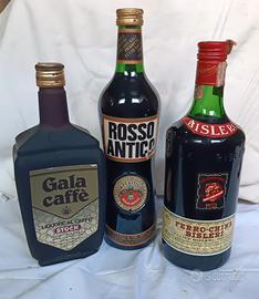 Set 3 Bottiglie Vintage