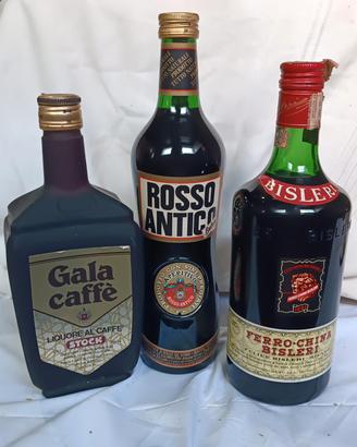 Set 3 Bottiglie Vintage