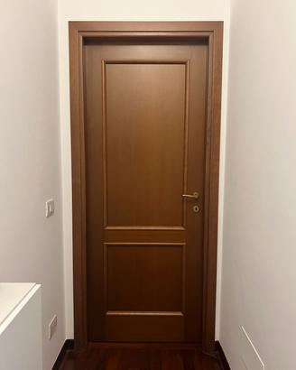 4 Porte da Interno in Legno con Telaio e Maniglie