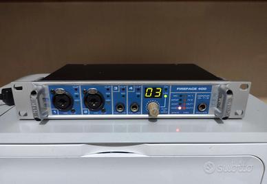 Scheda Audio RME Fireface 400, non funzionante.