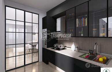 Ampio trilocale con balcone abitabile, Via Tuscia,