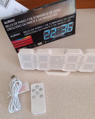 orologio digitale luminoso