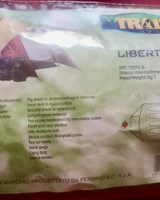 Tenda da campeggio 5 posti Trail Liberty 5 Ferrino