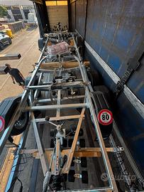 Carrello nautico per barca o gommone