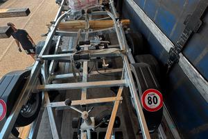 Carrello nautico per barca o gommone