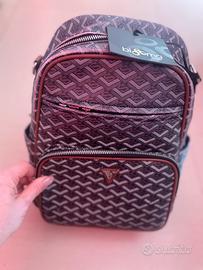 Zainetto da donna con tasche e cerniera e tracolla