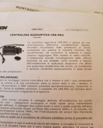 Bmw/Mini 116 DSL centralina motore