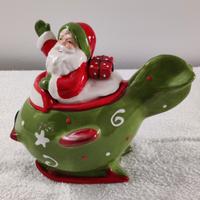 Contenitore porta biscotti Babbo Natale