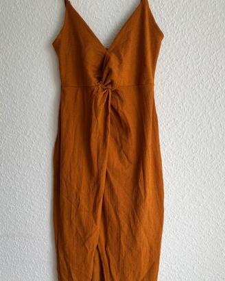 Vestito Bershka arancione taglia M