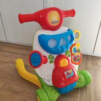 Clementoni Valentino Scooterino Primi Passi, 9+ Me