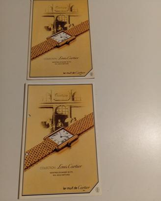 lotto orologi Cartier Collezione (Luis Cartier) 