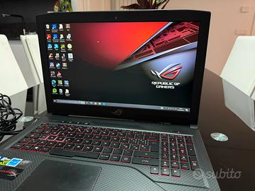 Asus Rog GL503VM con NVidia 1060
