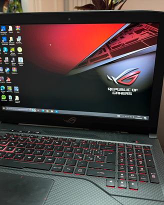 Asus Rog GL503VM con NVidia 1060