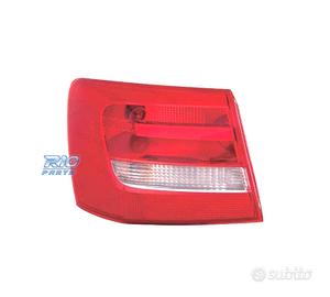 FANALE SINISTRO PER AUDI A6 AVANT 11-13 BIANCO ROS