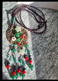 Collana artigianale particolare 