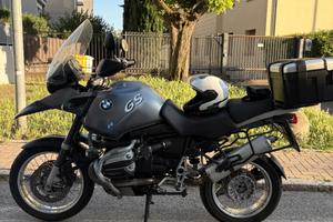 BMW R 1150 GS  con tris valigie alluminio
