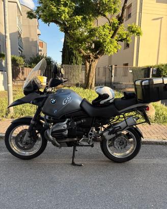BMW R 1150 GS  con tris valigie alluminio
