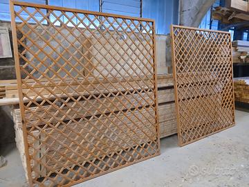 2 grigliati in legno autoclave 