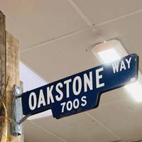 Insegna/cartello stradale smaltato Los Angeles