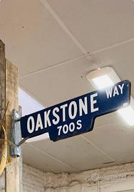 Insegna/cartello stradale smaltato Los Angeles