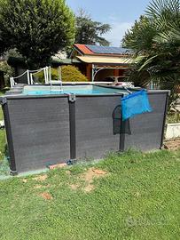 Piscina Intex Graphite 400x300x124