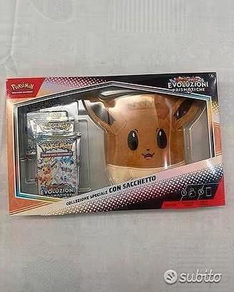 Pokémon Evoluzioni Prismatiche Eevee Sacchetto